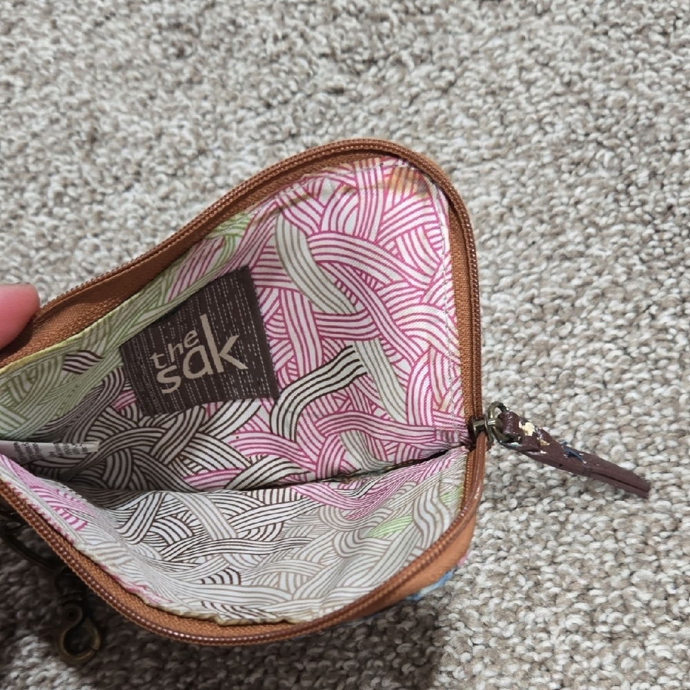 The Sak Tan and Multicolor Card Holder - Picture 4 of 6